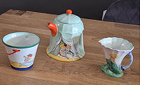 Hilda Cowham beach set